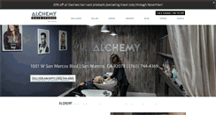 Desktop Screenshot of alchemyhair.net
